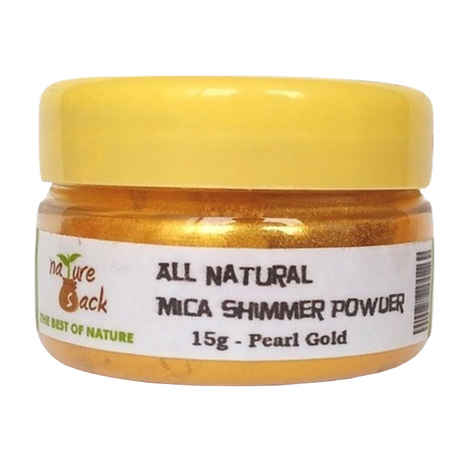 Buy NatureSack Pure Mineral Mica Powder Pearl Gold Shimmer (15 g) - Purplle