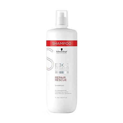 Buy Schwarzkopf Bonacure Repair Rescue Shampoo (1000 ml) - Purplle
