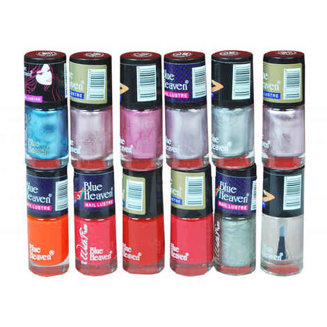 Buy Blue Heaven Nail Paint Set 6 - Purplle