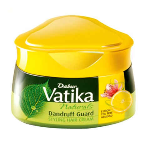 Buy Dabur Vatika Naturals Dandruff Guard Styling Hair Cream (140 ml) - Purplle