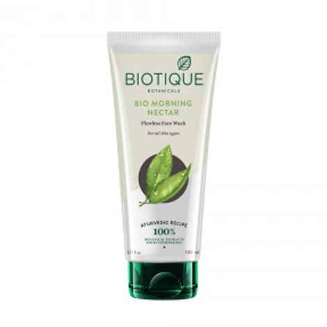Buy Biotique Bio Morning Nector Flawless Face Scrub Prevents Dark Sports(100 g) - Purplle