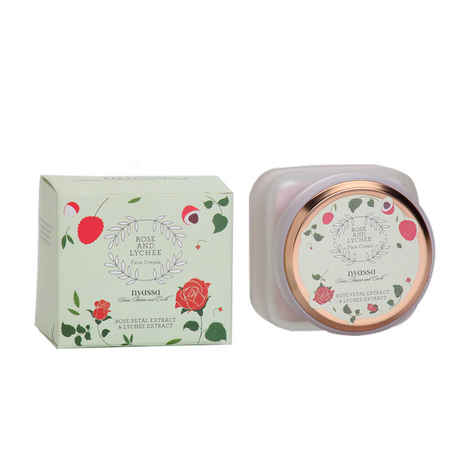 Buy Nyassa Rose And Lychee Face Cream (50 g) - Purplle