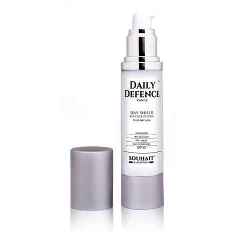 Buy Souhait Essentials Daily Defence Day Shield Moisturiser with SPF (50 ml) - Purplle