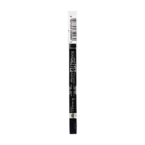 Buy Rimmel Scandaleyes Waterproof Kohl Kajal - Black #001 (2.5 ml) - Purplle
