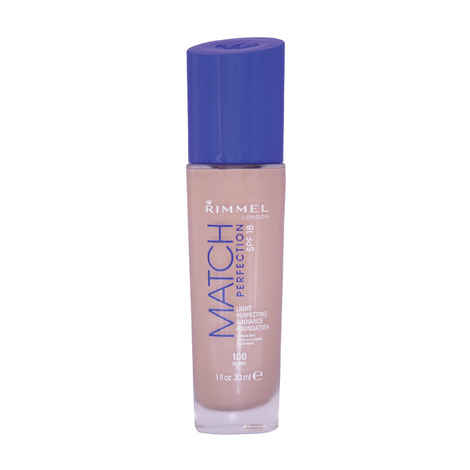 Buy Rimmel Match Perfection SPF 18 Rad Foundation - Ivory #100 (30 ml) - Purplle