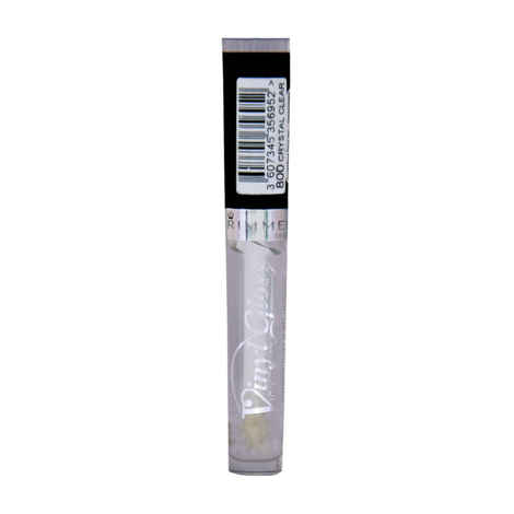 Buy Rimmel Vinyl Gloss Voluptuously Shiny LG- Crystal Clear #800 (4.5 g) - Purplle