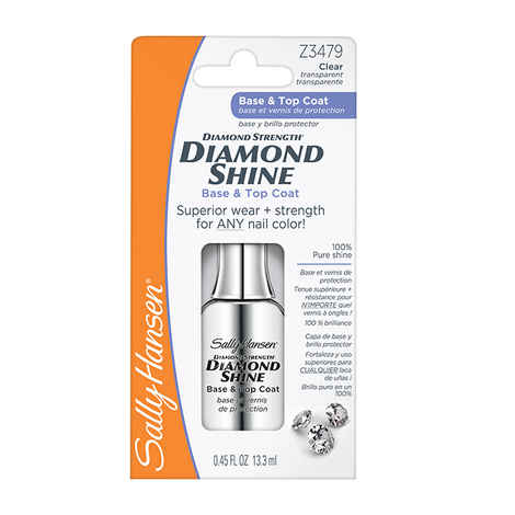 Buy Sally Hansen Diamond Shine Base & Top Coat 13.3Ml (13.3 ml) - Purplle