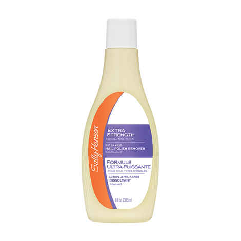 Buy Sally Hansen Extra Strength Polish Remover For All Nail Types 236.5Ml (236.5 ml) - Purplle