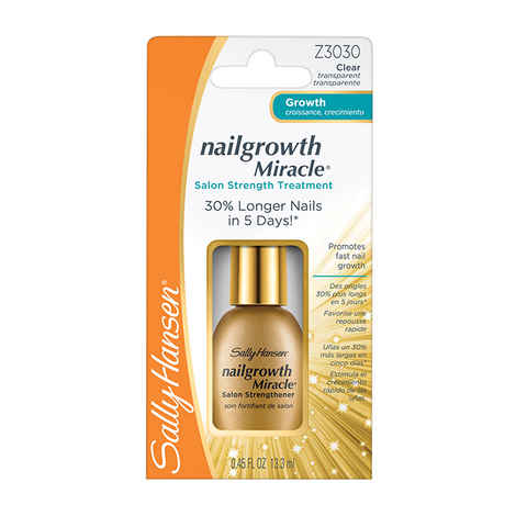 Buy Sally Hansen Nailgrowth Miracle Salon Strength Treat 13.3Ml (13.3 ml) - Purplle