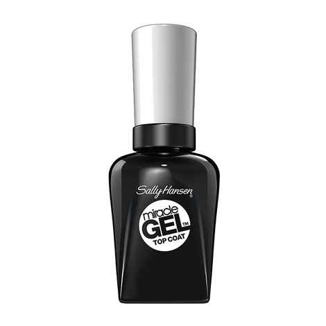 Buy Sally Hansen Miracle Gel - Top Coat #100 (14.7 ml) - Purplle