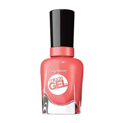 Buy Sally Hansen Miracle Gel - Malibu Peach #380 (14.7 ml) - Purplle