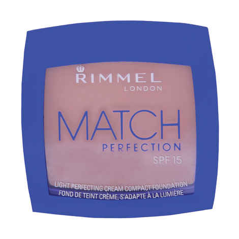 Buy Rimmel Match Perf Spf15 Light Cream Compact Fnd-Classic Beige #201 (7 g) - Purplle