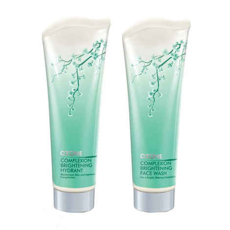 Buy Ozone Ayurvedics Complexion Brightening Face Wash + Complexion Brightening Hydrant (100 g) - Purplle
