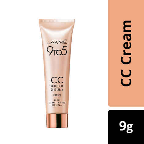 Buy Lakme 9 To 5 CC Color Transform Face Cream - Bronze (9 g) - Purplle