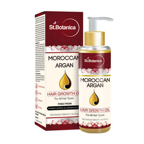 Buy St.Botanica Moroccan Argan Hair Growth Oil (100 ml) - Purplle