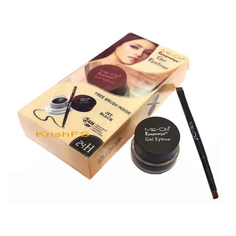 Buy Me-On Jet Black Eyepnotyz Gel Eyeliner 24-Hrs. Waterproof Item No-M0-111 - Purplle
