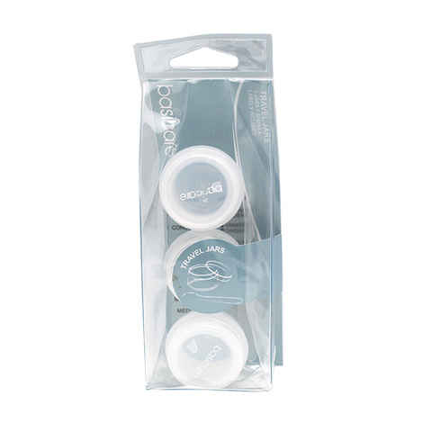 Buy Basicare Cosmetic Travel Jars - Purplle