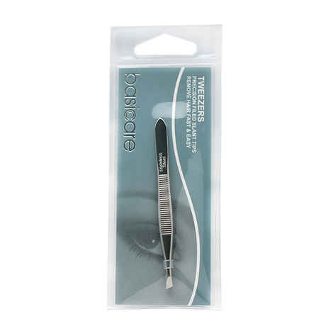Buy Basicare Slant Tweezers - Purplle