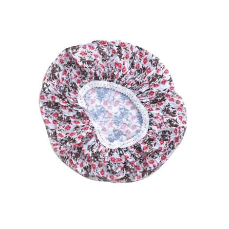 Buy Basicare Pvc Cap With Grey & Red Pattern - Purplle