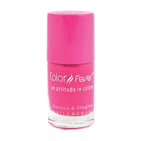 Buy Color Fever Neon Nail Polish Pink (9.5 ml) - Purplle