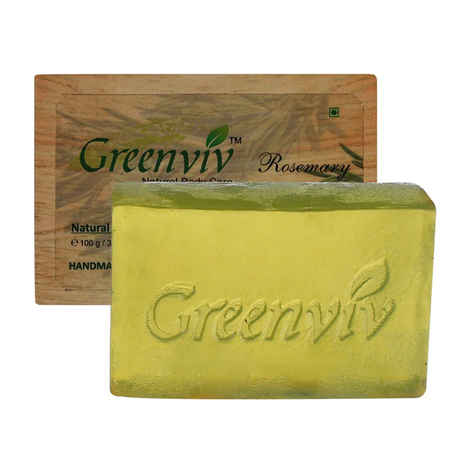 Buy Greenviv Natural Rosemary Soap (100 g) - Purplle