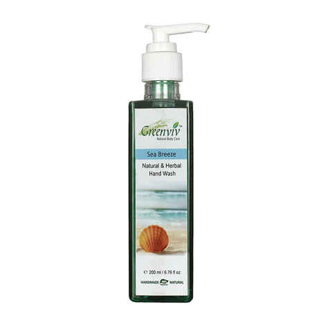 Buy Greenviv Natural Sea Breeze Hand Wash (200 ml) - Purplle