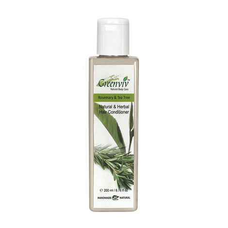 Buy Greenviv Natural Rosemary & Tea Tree Hair Conditioner (200 ml) - Purplle