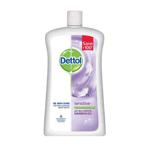 Buy Dettol Sensitive Liquid Handwash (900 ml) - Purplle