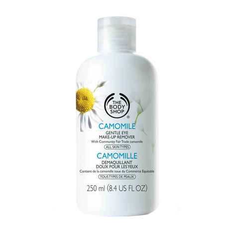 Buy The Body Shop Camomile Gentle Eye Makeup Remover (250 ml) - Purplle