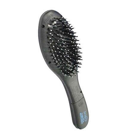 Style Maniac Acupressure Massage Magnetic Hair Brush Vibrator Massager With Adjustable Speed