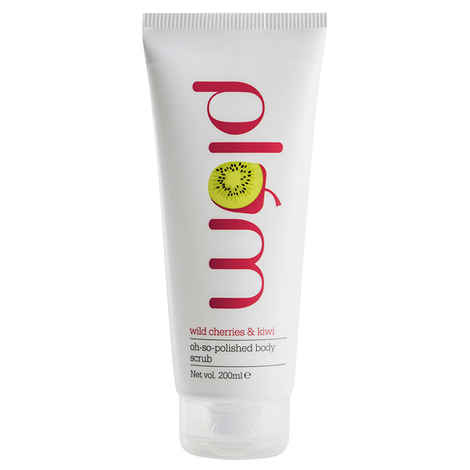 Buy Plum Wild Cherries & Kiwi Oh-So-Polished Body Scrub (200 ml) - Purplle