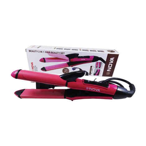 Buy Nova NHC-2009 2 in 1 Hair Beauty Set - Purplle