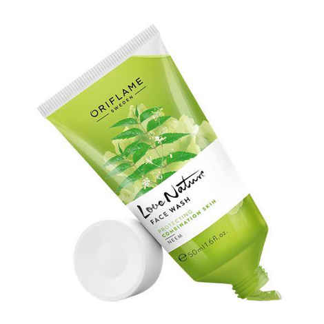 Buy Oriflame Love Nature Face Wash Neem (50 ml) - Purplle