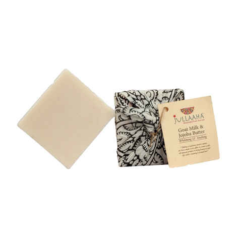 Buy Jullaaha-Goat Milk + Jojoba + Honey Bathing Bar (100 g) - Purplle