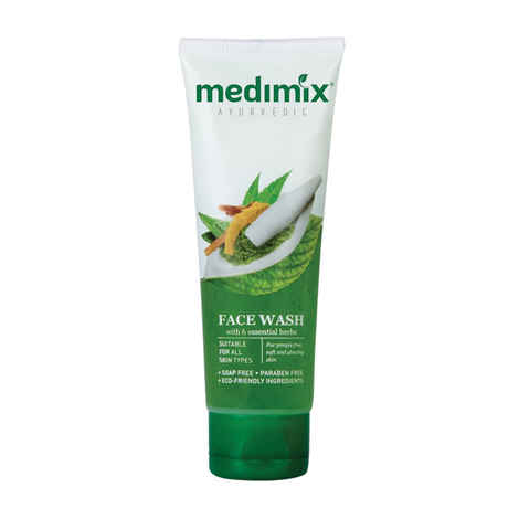 Buy Medimix Face Wash Essential Herbs (50 ml) - Purplle