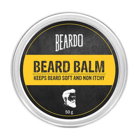 Buy BEARDO Beard Balm (50 g) Makes Beard Soft & Non-Itchy - Purplle