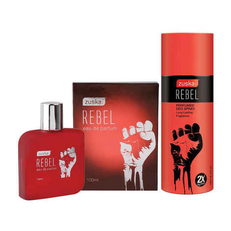 Buy Zuska Rebel Pack (Rebel Perfume + Rebel Deo) - Purplle