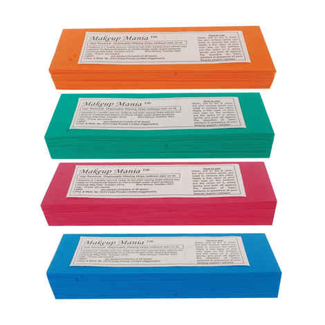 Buy Makeup Mania Hair Removal Waxing Strips - Multi Color 280 Pcs - Purplle