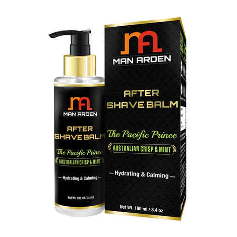 Buy Man Arden After Shave Balm The Pacific Prince Hydrating & Calming (100 ml) - Purplle