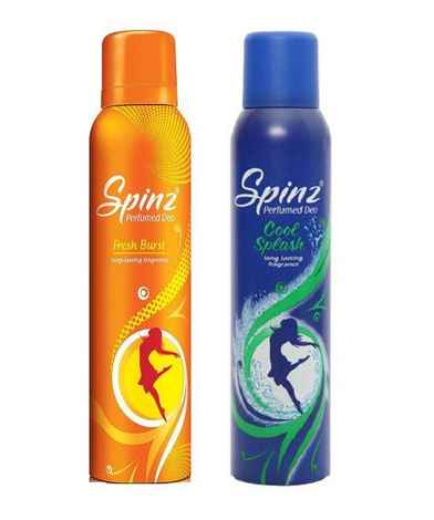Buy Spinz Perfumed Deodorant Spray - Pack o - Purplle