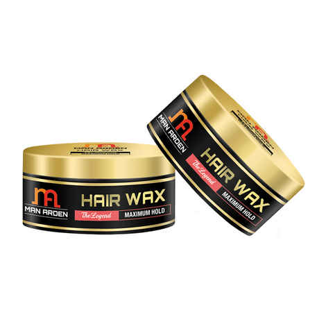 Buy Man Arden Hair Wax The Legend (Maximum Hold) (50 g) x Pack of 2 - Purplle