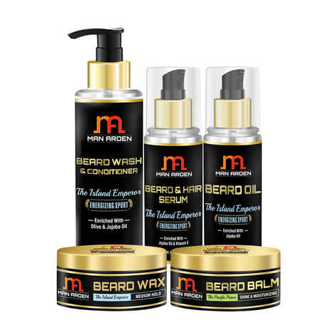 Buy Man Arden The Island Emperor Beard Care Kit - Purplle