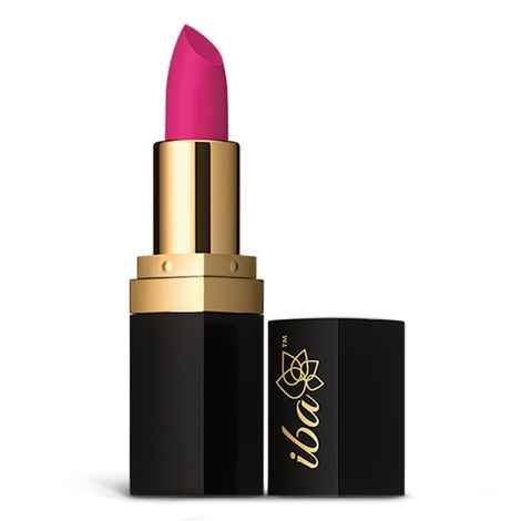 Iba Halal Care PureLips Long Stay Matte Lipstick Shade M12 Pink Orchid (4 g)