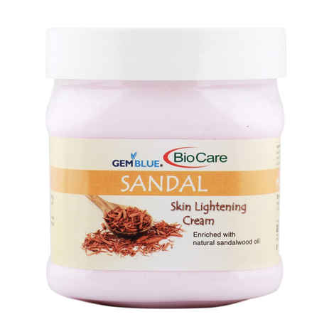 Buy Biocare Sandal Skin Lightening Cream (500 ml) - Purplle