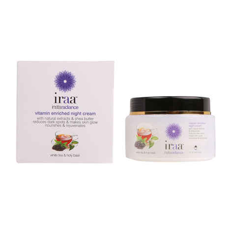 Buy Iraa Instaradiance Vitamin Enriched Night Cream (50 g) - Purplle