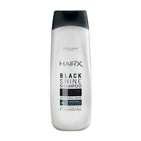 Buy Oriflame Hair X Black Shine Shampoo (250 ml) - Purplle
