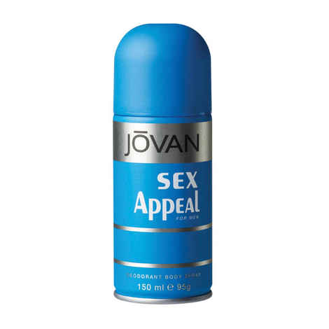Buy Jovan Body Spray Sex Appeal Men (150 ml) - Purplle