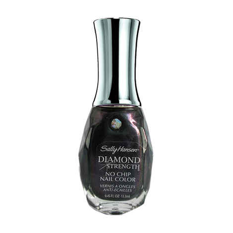 Buy Sally Hansen Diamond Strength No Chip Nc - Black Tie #470 - Purplle