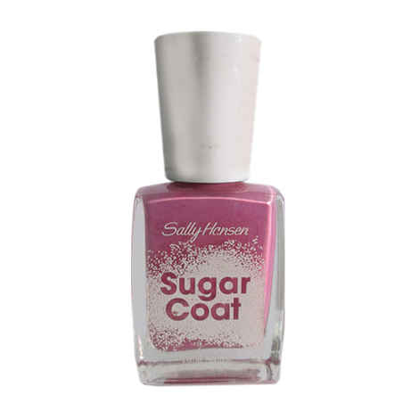 Buy Sally Hansen Sugar Coat Textured Nail Color - Bubble Plum #100 - Purplle