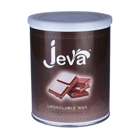 Buy Jeva Liposoluble wax - Dark Chocolate (800 ml) - Purplle